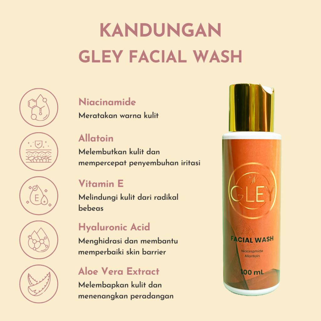 GLEY facial Wash